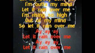 Let It Rain Over Me Lyrics Pitbull ft Marc Anthony [upl. by Elagiba]