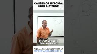 Causes Of Hypoxia High Altitude drnajeeb drnajeeblectures shortvideo [upl. by Eirallih]