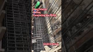 Pest Control before Concrete its good for Healthy Columns amp Beam Construction viralshorts upgrade [upl. by Eyoj]