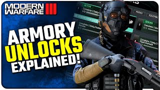 How Armory Unlocks Work in Modern Warfare III [upl. by Neitsirk]