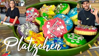 Kekse backen  Ausstechplätzchen zum Verzieren  einfaches Rezept ohne Küchenmaschine  Royal Icing [upl. by Melodie]