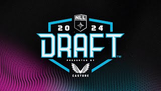 2024 NLL Draft presented by Castore Full First Round [upl. by Kaleb]