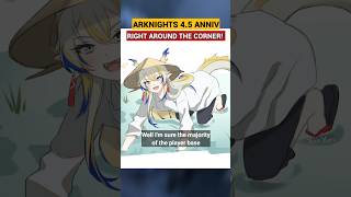 Arknights 45 anniversary is almost here arknights アークナイツ [upl. by Fletcher]