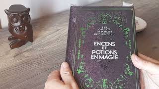 Les carnets de sorciers ENCENS et POTIONS en MAGIE review [upl. by Eulalie]