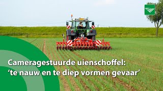 Cameragestuurde uienschoffel ‘te nauw en te diep vormen gevaar’ [upl. by Ahsas542]