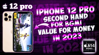 IPhone 12pro Second Hand For Bgmi Test  Full Review In 2023  IOS ￼163 UPDATE  TeamsrtOp [upl. by Aliek]