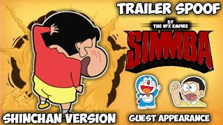 Simmba Trailer Spoof Ft Shin chan  Simmba Trailer In Shinchan Version [upl. by Kiona325]