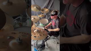 Crossfade Cold drumcover drums drumperformance crossfade cold rockdrummer rockdrumking fun [upl. by Esinehs]