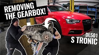 Our 30 TDI S Tronic Audi A5 gets a new Clutch Pack and Flywheel  DARKSIDE DEVELOPMENTS [upl. by Ikciv654]