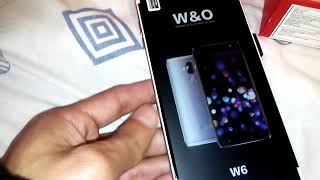 unboxing WampO W6 android [upl. by Lodge362]