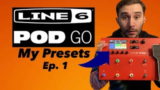 POD GO Preset Review David Hislop Bundle  Episode 1 [upl. by Milly]