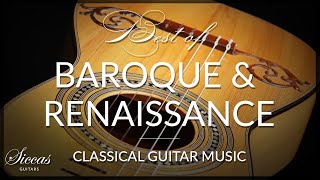 Best of Baroque amp Renaissance 🎼  Classical Guitar Collection  Siccas Guitars [upl. by Armanda875]