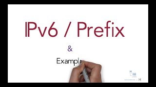 IPv6 address prefix and subnetting explained  free ccna 200301 [upl. by Annetta]