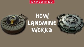 How Landmine Works AntiPersonnel Mines amp AntiTank Mines  Types Of Landmines  Explained Hindi [upl. by Eittak]