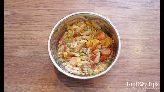 Homemade Dog Food for Puppies Recipe for Slow Cookers [upl. by Yracaz]