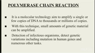 PCR Polymerase Chain ReactionTypes of PCR20 variants pcr type pcrtypes [upl. by Adnaloj254]