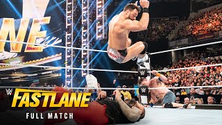 FULL MATCH John Cena amp LA Knight vs The Bloodline WWE Fastlane 2023 [upl. by Hannej]