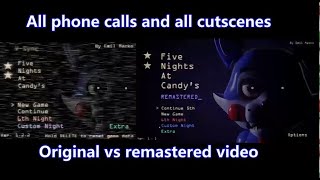 FNAC Original vs remastered comparison [upl. by Nylorahs832]