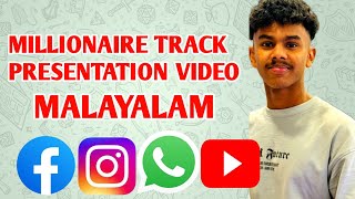 MILLIONAIRE TRACK PRESENTATION IN MALAYALAM  2024 SALES amp MARKETING💸❗ [upl. by Sula634]