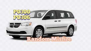 Dodge Caravan P0300 P0306 Random Misfire [upl. by Enerol267]