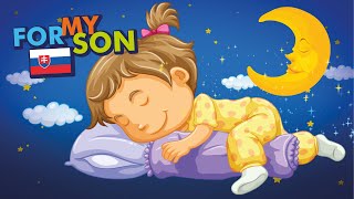 🇸🇰♫👧❤️🌛  BEZ REKLÁM  Uspávanka pre deti uspávanky pre bábätká ⭐️🌙 ForMySonSK [upl. by Annoerb]