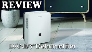 DANBY DDR050BJWDB 50 Pint Energy Star Dehumidifier  Review 2021 [upl. by Artenak]