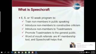 Speechcraft 101 Demystifying An Amazing Membership Building Tool [upl. by Myca]