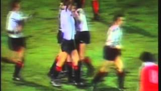 1977 November 23 Eintracht Frankfurt West Germany 4 Bayern Munich West Germany 0 UEFA Cup [upl. by Ahseekat]