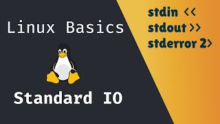 Linux Basics How to use Linux Standard Input and Output [upl. by Annotahs189]