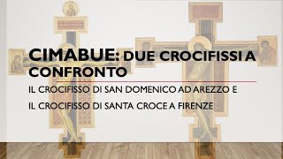 Cimabue  due crocifissi a confronto [upl. by Yroger]