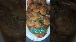 Yummy Garlic Butter Shrimp😋 shortsviral shorts buttershrimp foodlover [upl. by Goetz302]