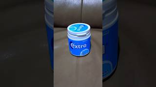 Wrigleys Extra Sugar Free Peppermint Gum ASMR shorts [upl. by Georgetta872]