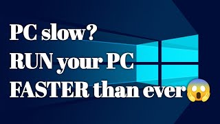 How to RUN your PC smoothly😳😱 ll কিভাবে আপনার PC কে smoothly RUN করবেন😳😱 ll bangla windows [upl. by Michiko]