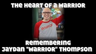 Heart of a Warrior Remembering Jaydan Thompson [upl. by Aivan]