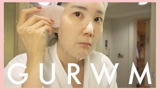 Night Skincare Routine w Traveling How To Use Guasha [upl. by Latty]