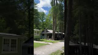 Historical Elkmont cabin community at Elkmont Campground in the Great Smoky Mountains National Park [upl. by Asilef396]