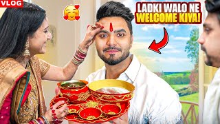 Ladki walo ne kiya welcome😍apne ghar pr [upl. by Helmer]