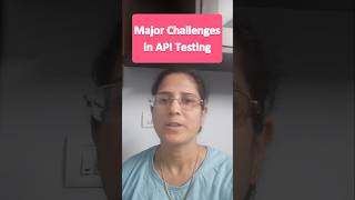 Interview Question Major challenges in api testing softwareengineer qalopamudrapanda short [upl. by Keelin644]