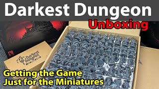 Darkest Dungeon Board Game Unboxing [upl. by Anahtor]