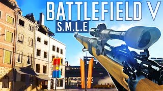 New Sniper  Customization Battlefield 5 Rotterdam Map Beta  SMLE BF5 [upl. by Amaris299]