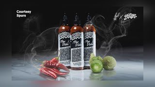 Spurs unveil their signature Por Vida hot sauce [upl. by Caritta]