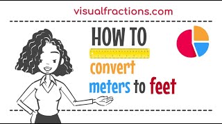 Converting Meters m to Feet ft A StepbyStep Tutorial meters feet conversion metric [upl. by Quitt]