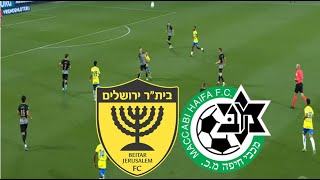 Beitar Jerusalem 32 Maccabi Haifa Highlights  Goals  Israel Football League 202425 [upl. by Drofwarc]