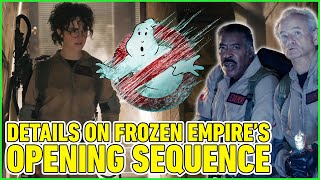 Ghostbusters Frozen Empire filmmakers give details on actionpacked opening sequence [upl. by Cathee]