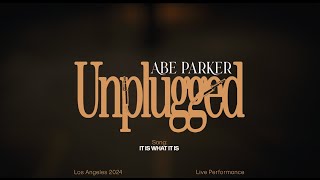 Abe Parker  it is what it is unplugged live performance [upl. by Telfore]