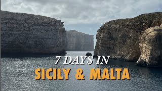 7 Days Exploring SICILY amp MALTA [upl. by Anits789]