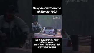 Rally dellAutodromo di monza 1993 Short 4 classicrally automobile rallycar [upl. by Ledah]