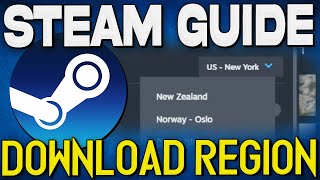 How To Change Download Region on Steam 2024 [upl. by Nesila]