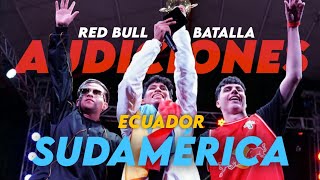 MEJORES AUDICIONES RED BULL SUDAMÉRICA 2024  ECUADOR 🇪🇨 [upl. by Nwotna]