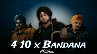 4 10  Mashup  Sidhu Moose wala x Shubh  4 10 x bandana  MrMusic2  Latest Punjabu Mashup 2024 [upl. by Ralat542]